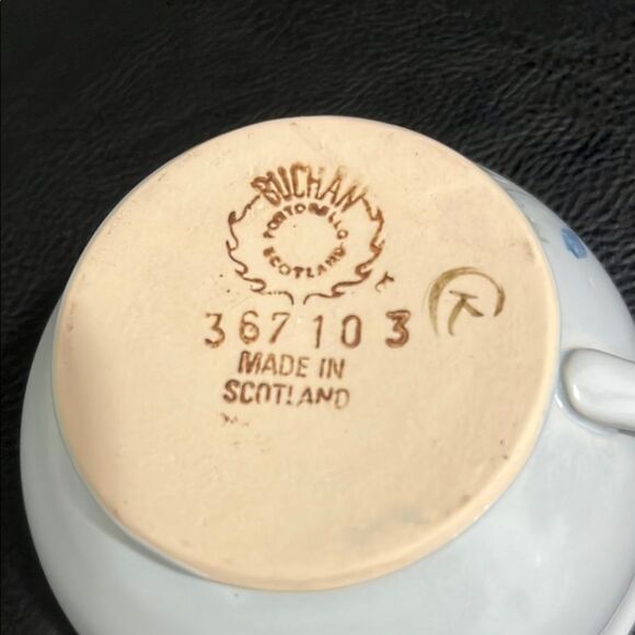 Buchan Scotch Thistle Coffee cup Floral Patterned Teacup Rare VINTAGE - Picture 2 of 4